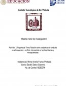 Relación entre problemas de conducta en adolescentes y conflicto interparietal en familias intactas y monoparentales
