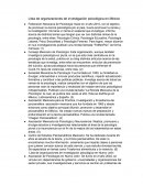 Lista de organizaciones de investigación psicológica en México