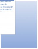 Habilidades para la comunicacion