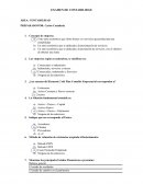 Examen de Capacitación Contabilidad