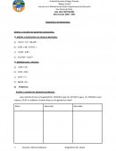 Diagnóstico de Matemática s/r