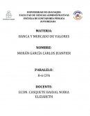 BANCA Y MERCADO DE VALORES