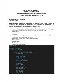 TAREA DE FUNDAMENTOS DE PROGRAMACIÓN. Página 1