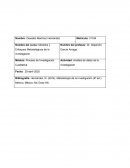 Análisis de datos de la investigación