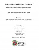 Derechos Humanos Integrales. 2020