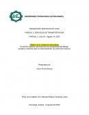 SERVICIOS DE VIAJE PARCIAL 3: SERVICIOS DE TRANSPORTACIÓN