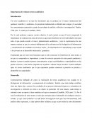 La importancia de los textos academicos
