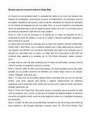 Niveles que se conocen sobre la Deep Web