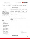 Eventos de servicios TI