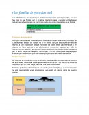 Plan familiar de protección civil