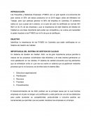 IMPORTANCIA DEL SISTEMA DE GESTION DE CALIDAD