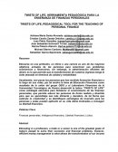 Ludica inteligencia financiera