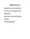 Actividad integradora 2 escribir con argumentos