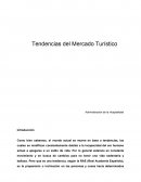 Tendencias del Mercado Turístico