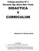 Didactica y curriculum