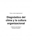 Actividad evaluativa Diagnóstico del clima y la cultura organizacional