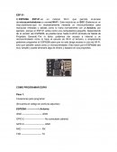El ESP8266 ESP-01