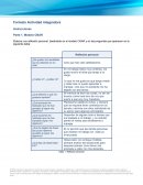 Formato Actividad integradora Instrucciones Parte 1. Modelo OSAR