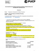 Preparación y Presentación de Estados Financieros