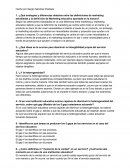 ¿Qué analogías y diferencias detectas entre las definiciones de marketing estudiadas y la definición de Marketing educativo aportada en la lectura?