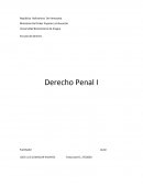 Derecho penal Nociones generales
