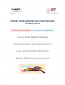 Evidencia de Aprendizaje : “propuesta mercadológica” Restaurante de Comida mexicana “Mex Del”