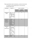 DECISIONES Y ACCIONES DE INTERVENCION DOCENTE