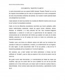 Ensayo de un documental "Nuestro Planeta"