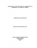 INFORME CRÍTICO Y REFLEXIVO SOBRE LOS 7 ARGUMENTOS DE LA MEGAMINERÍA Y EL DOCUMENTAL "SUMERCE"