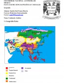 Geografía política Continente Asiático