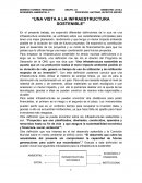 UNA VISTA A LA INFRAESTRUCTURA SOSTENIBLE