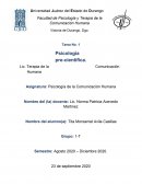 La psicología en su etapa pre-científica