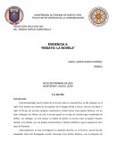 EVIDENCIA 2: “ENSAYO: LA NOVELA”