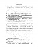 Cuestionario ética