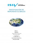 INVESTIGACIÓN DE MERCADOS GLOBALES