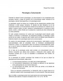 Psicología y comunicación