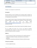 Energía de los alimentos