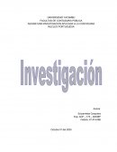 ¿Qué es la Investigación?