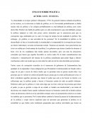 Ensayo sobre Politica