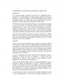 La integridad ética en la intervención profesional de Trabajo Social