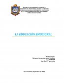 La educación emocional