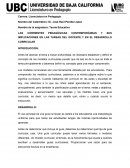 LAS CORRIENTES PEDAGÓGICAS CONTEMPORÁNEAS Y SUS IMPLICACIONES EN LAS TAREAS DEL DOCENTE Y EN EL DESARROLLO CURRICULAR