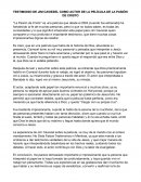 TESTIMONIO DE JIM CAVIEZEL COMO ACTOR DE LA PELÍCULA DE LA PASIÓN DE CRISTO