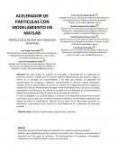 Acelerador de particulas con modelamiento en Matlab