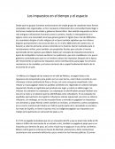 Los impuestos en el tiempo y el espacio