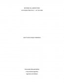 INFORME DE LABORATORIO. ACTIVIDAD PRACTICA 1: LEY DE OHM