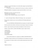 Línea histórica psicología