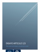 Ensayo art 123 de la constitución política de los estados unidos mexicanos