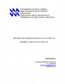 MODELO DE EVALUACION EN LOS ENTORNOS VIRTUALES