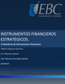 TRATAMIENTO DE INSTRUMENTOS FINANCIEROS